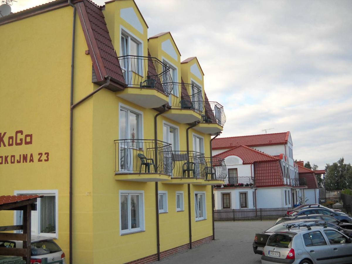 Pensjonat Koga Kołobrzeg Exteriör bild
